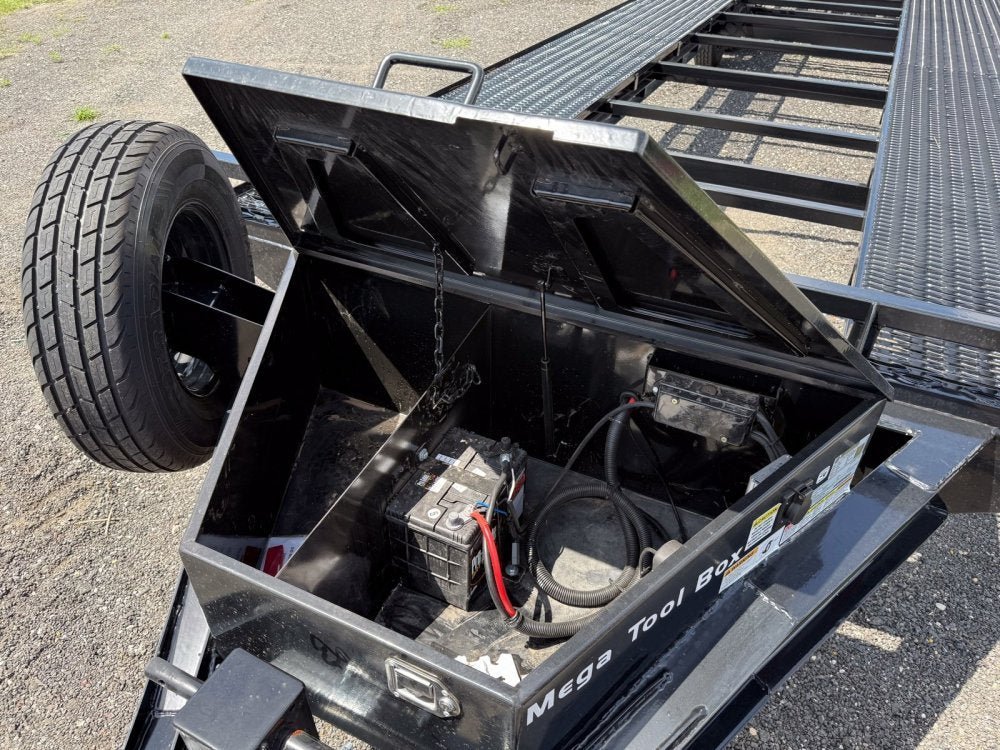 36' Stryker Bumper Pull Mesh Deck Multi Car Hauler - (2) 8k Axles 004563 - Stryker Dealership Group