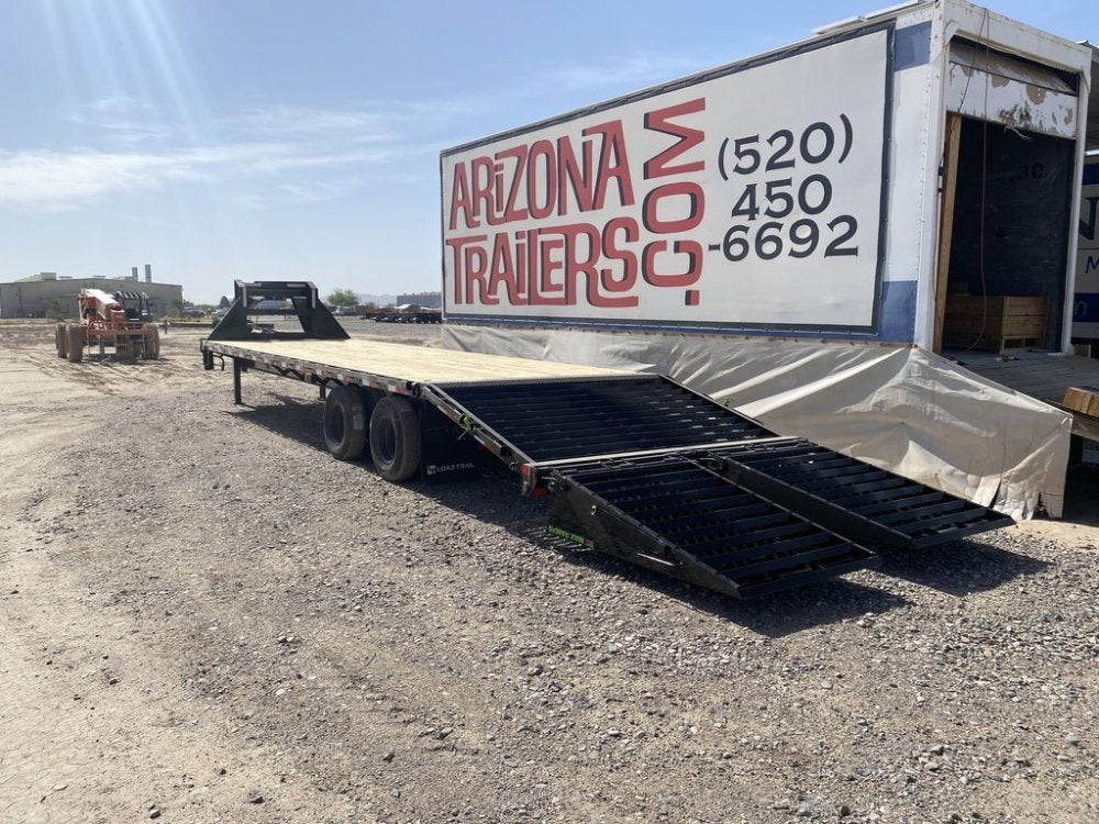 32' Tandem Dually Axle Gooseneck Equipment Hauler Trailer 356549