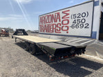 32' Tandem Dually Axle Gooseneck Equipment Hauler Trailer 356549