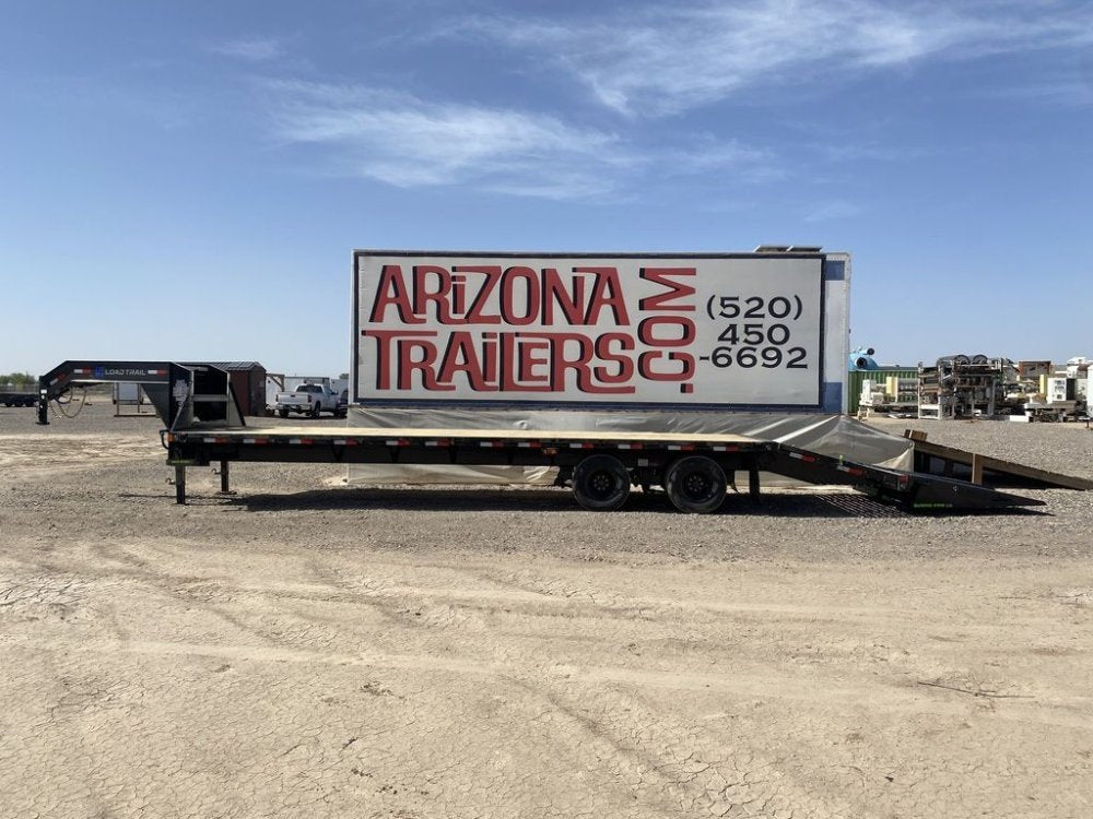 32' Tandem Dually Axle Gooseneck Equipment Hauler Trailer 356549