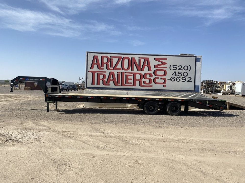 32' Tandem Dually Axle Gooseneck Equipment Hauler Trailer 356549