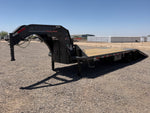 32' Horizon FYZ Gooseneck Hydraulic Dovetail Deckover Trailer - (2) 12K Axles 016586