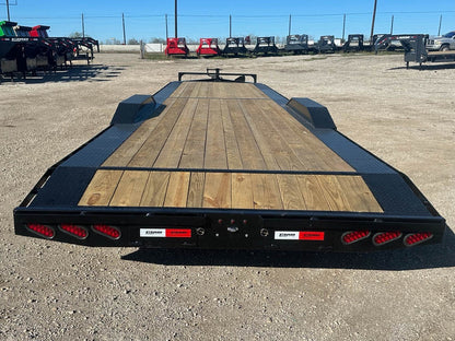 36' BP Equipment Trailer 2- 7k Axles, Drive Over Fenders, Slide In Ramps 001189 - Equipment Trailers - Stryker Dealership Group