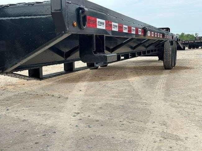 36' Bumper Pull Two Car Trailer (2) 8k Axles - Mesh Deck - 14 ply Tires & Spare - Winch - Two Car Hauler/Multi Car Haulers - Stryker Dealership Group