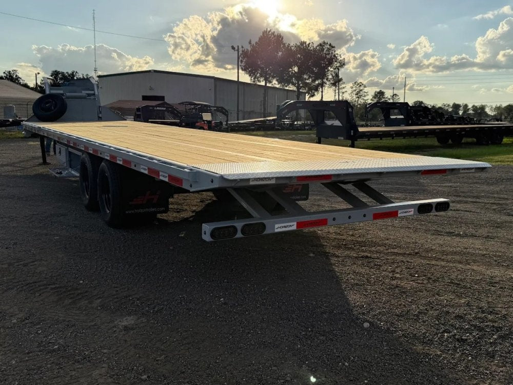 36' FHS Gooseneck Deckover Tilt Trailer - 10k Axles - Hydraulic Jacks - Deckover Tilt/Tilt Trailers - Stryker Dealership Group