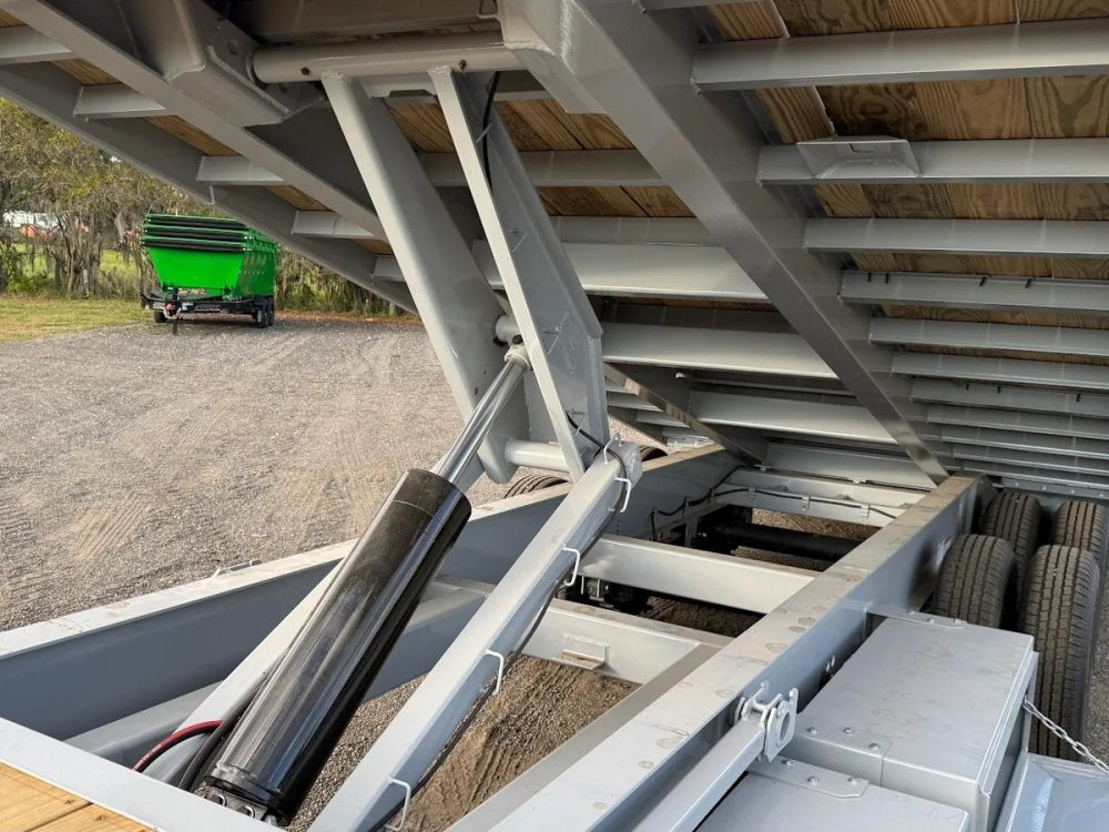 36' FHS Gooseneck Deckover Tilt Trailer - 10k Axles - Hydraulic Jacks - Deckover Tilt/Tilt Trailers - Stryker Dealership Group