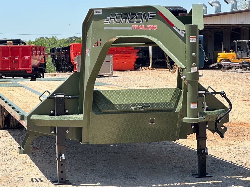 36' FHZ Gooseneck Deckover (2) 12K Axles Mega Ramps 25.9 GVWR - Deckover Trailers - Stryker Dealership Group