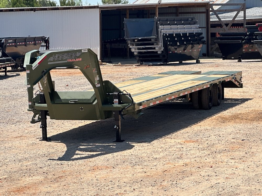 36' FHZ Gooseneck Deckover (2) 12K Axles Mega Ramps 25.9 GVWR - Deckover Trailers - Stryker Dealership Group