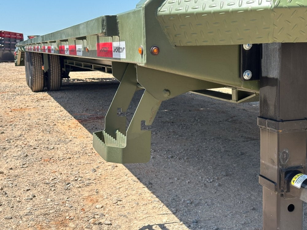 36' FHZ Gooseneck Deckover (2) 12K Axles Mega Ramps 25.9 GVWR - Deckover Trailers - Stryker Dealership Group