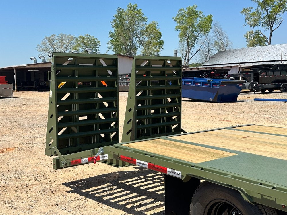 36' FHZ Gooseneck Deckover (2) 12K Axles Mega Ramps 25.9 GVWR - Deckover Trailers - Stryker Dealership Group