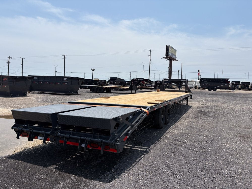 36' FS Gooseneck Mega Ramps 7k Axles 14 Ply Tires - Hotshot Non-CDL/DO 7K MR - Stryker Dealership Group