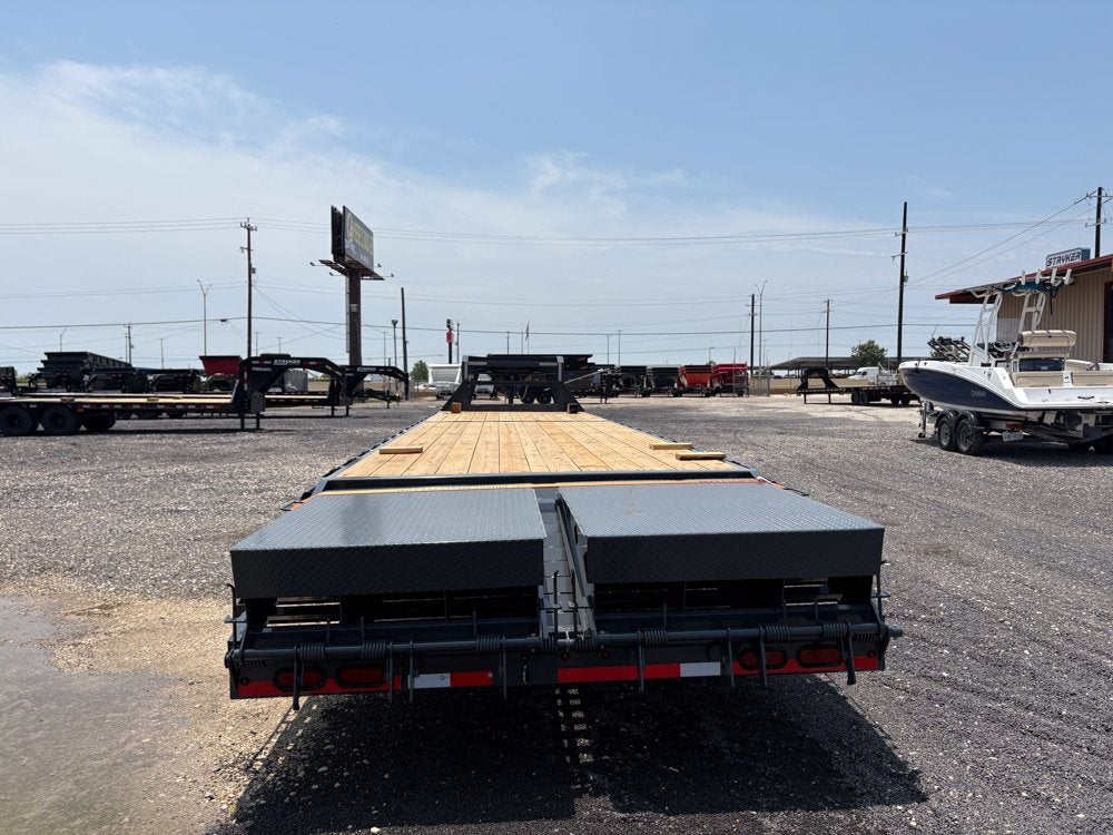 36' FS Gooseneck Mega Ramps 7k Axles 14 Ply Tires - Hotshot Non-CDL/DO 7K MR - Stryker Dealership Group