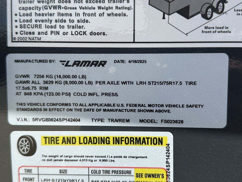 36' FS Gooseneck Mega Ramps 8k Axles 16 Ply Tires - Hotshot Non-CDL/DO 8K MR - Stryker Dealership Group