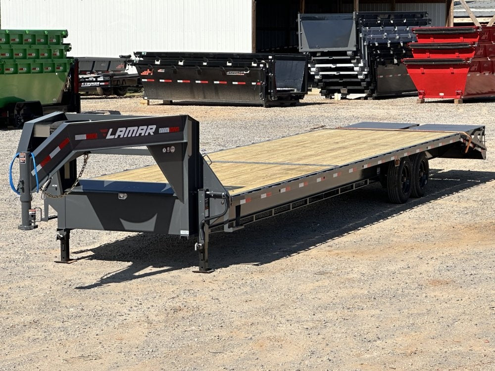 36' FS Gooseneck Mega Ramps 8k Axles 16 Ply Tires - 8K MR/Deckover Trailers - Stryker Dealership Group