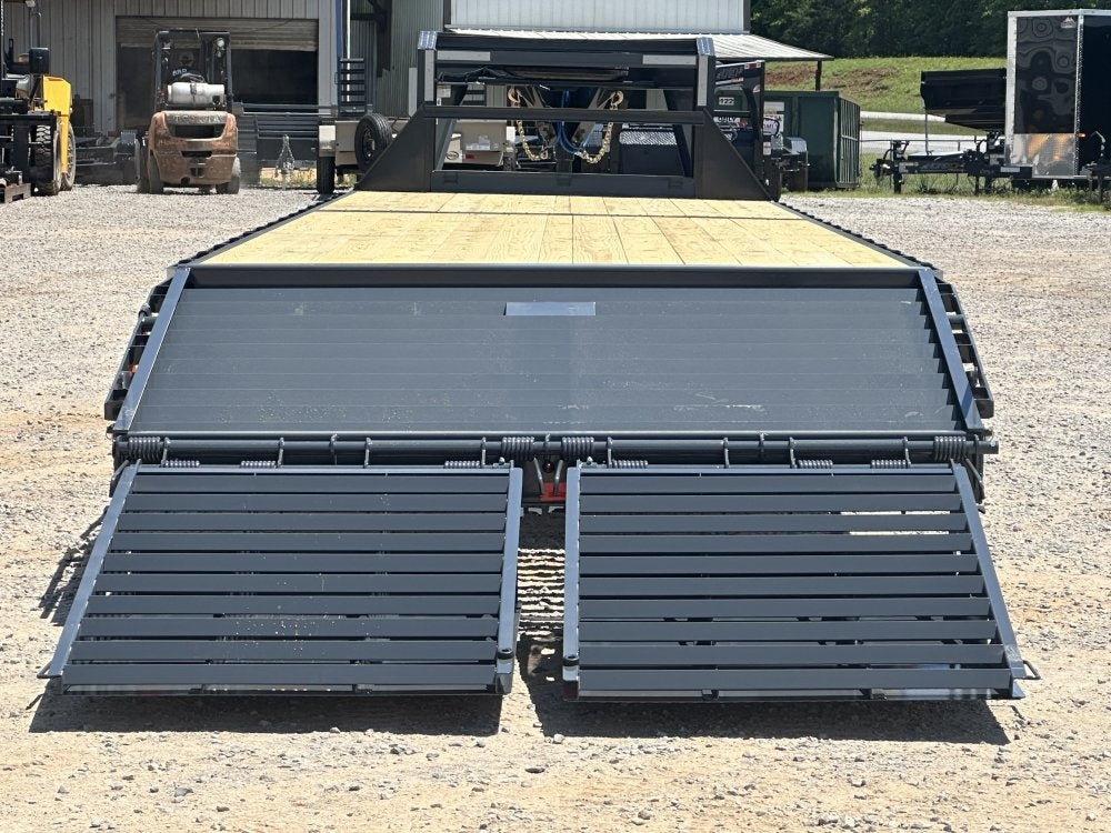 36' FS Gooseneck Mega Ramps 8k Axles 16 Ply Tires - 8K MR/Deckover Trailers - Stryker Dealership Group