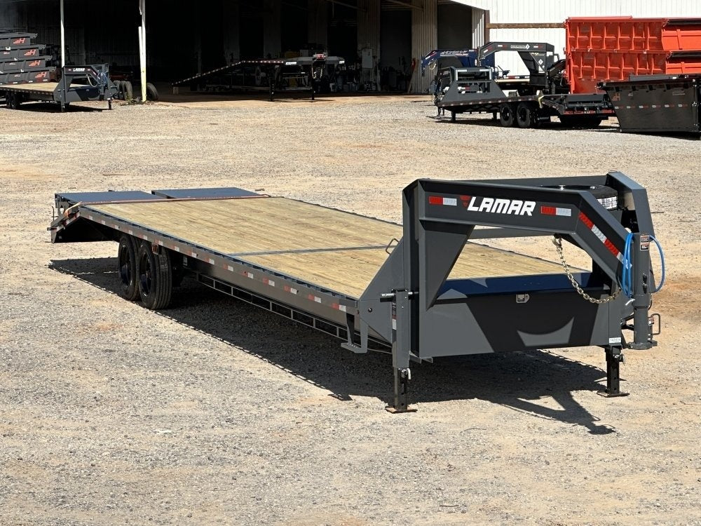 36' FS Gooseneck Mega Ramps 8k Axles 16 Ply Tires - 8K MR/Deckover Trailers - Stryker Dealership Group