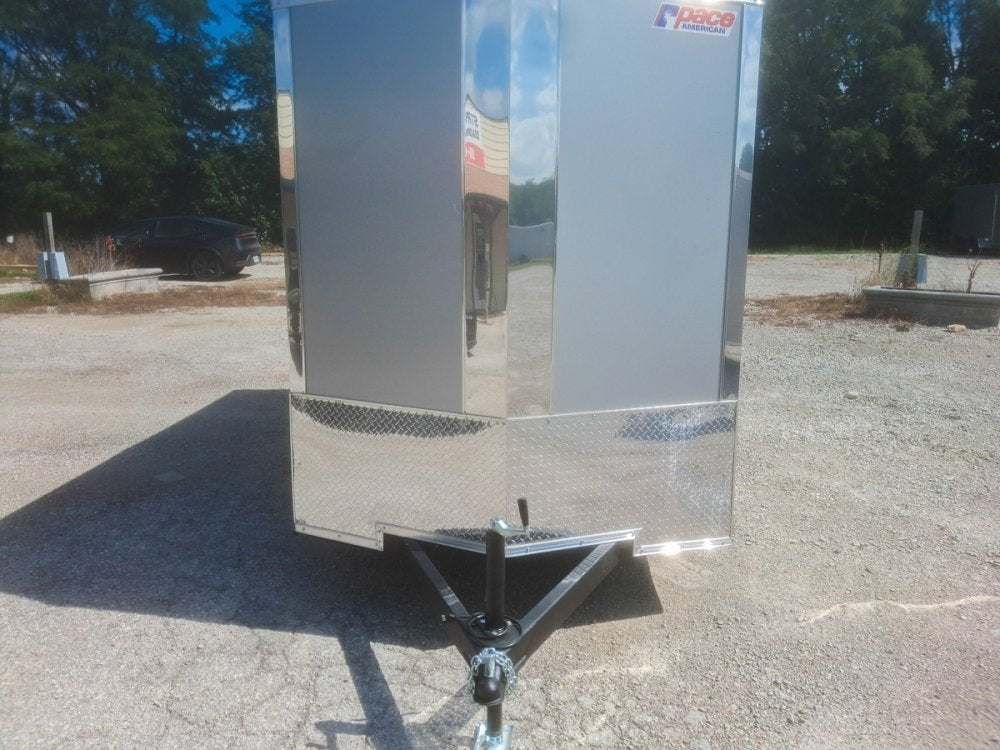 6 x 12 DX 3K Flat Top V Nose Enclosed (1) - 3500 lb Axle 155321