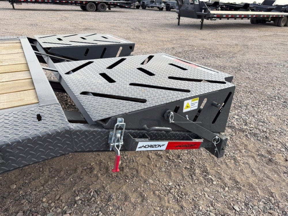 38' EWZ Gooseneck Equipment Hauler 8k Axles - Mega Ramps - Equipment Trailers - Stryker Dealership Group