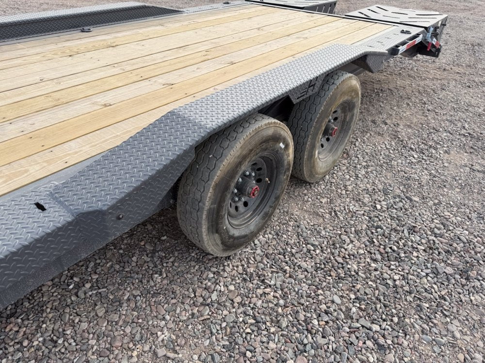 38' EWZ Gooseneck Equipment Hauler 8k Axles - Mega Ramps - Equipment Trailers - Stryker Dealership Group