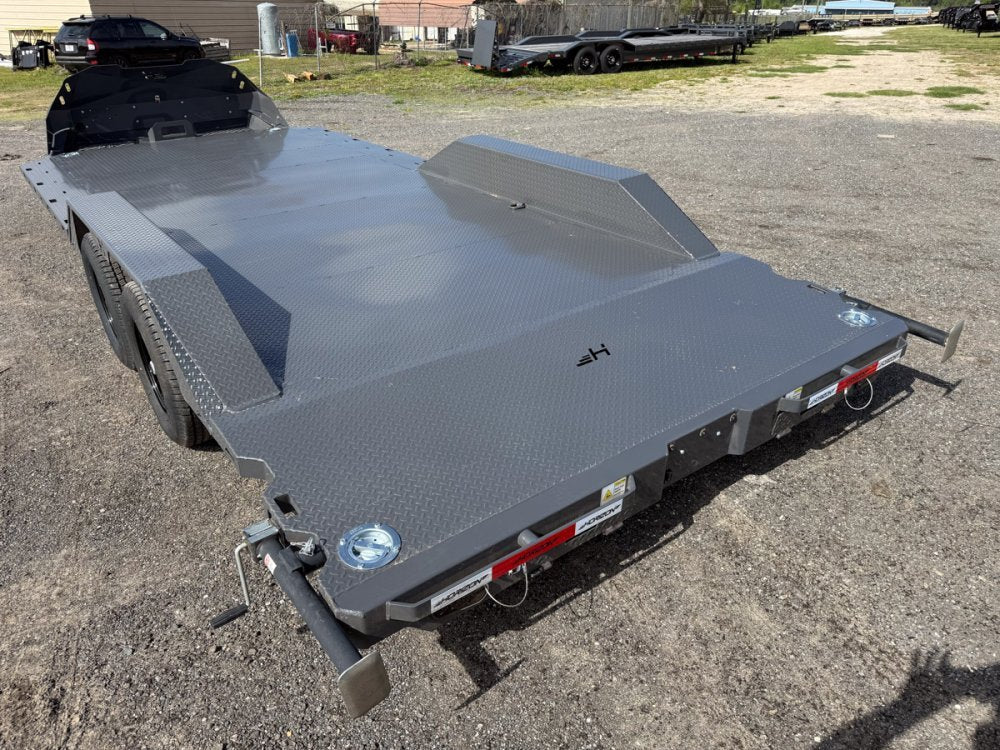 20' Horizon CHZ Equipment Trailer Drive Over Fenders - (2) 5.2K Axles 016043