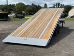 28' Horizon FTS Bumper Pull Hydraulic Deckover Tilt Trailer - (2) 10K Axles 014216