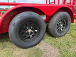 14' Horizon UTZ Bumper Pull Utility Trailer - (2) 3.5K Axles 017736