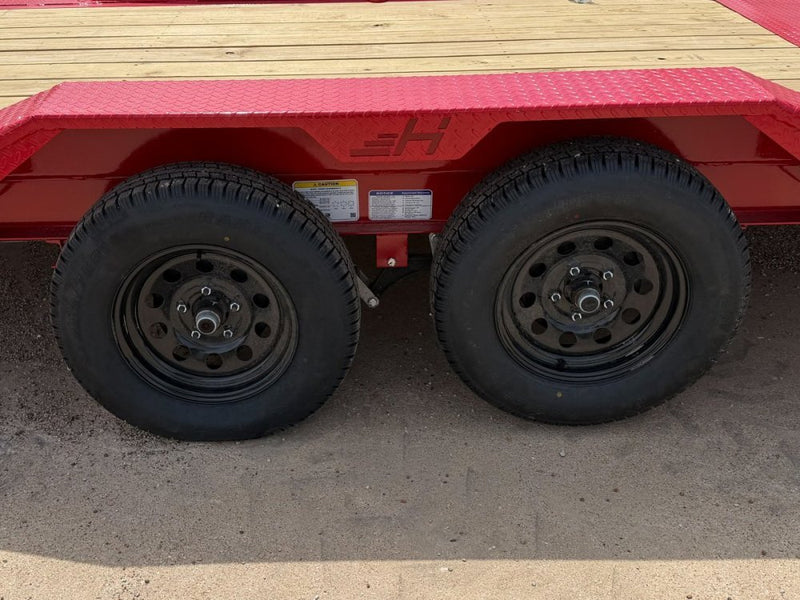 20' Horizon CEZ Bumper Pull Single Car Trailer - (2) 3.5K Axles 016092