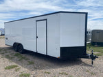 8.5 x 24 Journey SE Flat Top Sloped V Nose Car Hauler (2) 5200 lbs Axles 131283