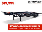 50' Stryker Fifth Wheel Low Profile Wedge (2) 12k Elec/Hyd Axles 004595