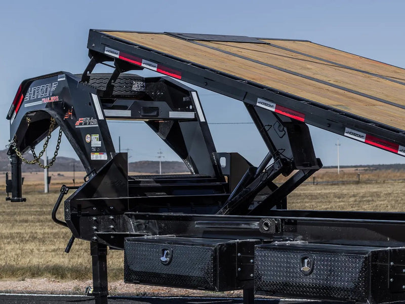 24' Split Tilt Deck with Full Hydraulic Power