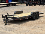 20' Tilt Trailer Lamar (2) 7K Axles 14K GVWR 10K Payload 142182