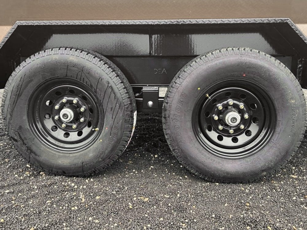 16' Stryker EDT Bumper Pull Dump Trailer 20" Side Walls - (2) 7k Axles 004052