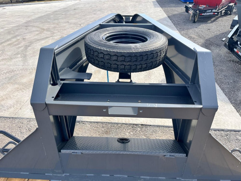 40' DKO Gooseneck Deckover 35' + 5' Mega Ramps (2) 12K Axles 011385 - Stryker Dealership Group