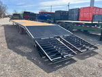 40' DKO Gooseneck Deckover 35' + 5' Mega Ramps (2) 12K Axles 011386 - Stryker Dealership Group