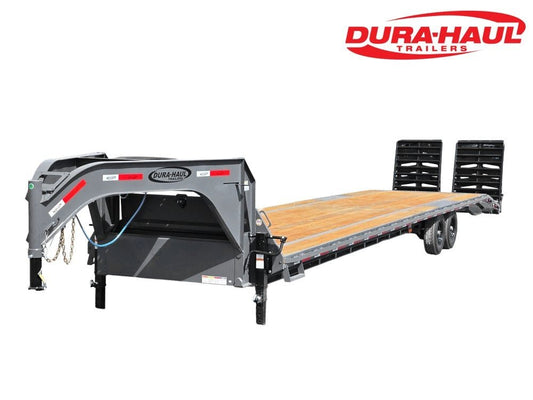 40' DKO Gooseneck Deckover 35' + 5' Mega Ramps (2) 8K Axles 011284 - Stryker Dealership Group