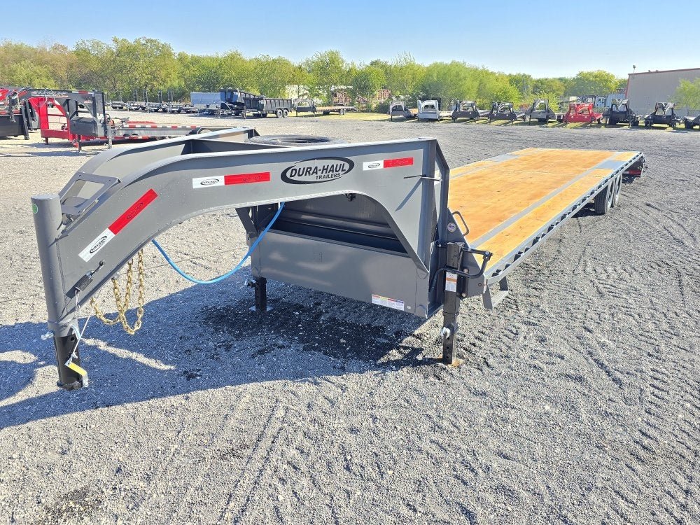 40' DKO Gooseneck Deckover 35' + 5' Mega Ramps (2) 8K Axles 011284 - Stryker Dealership Group