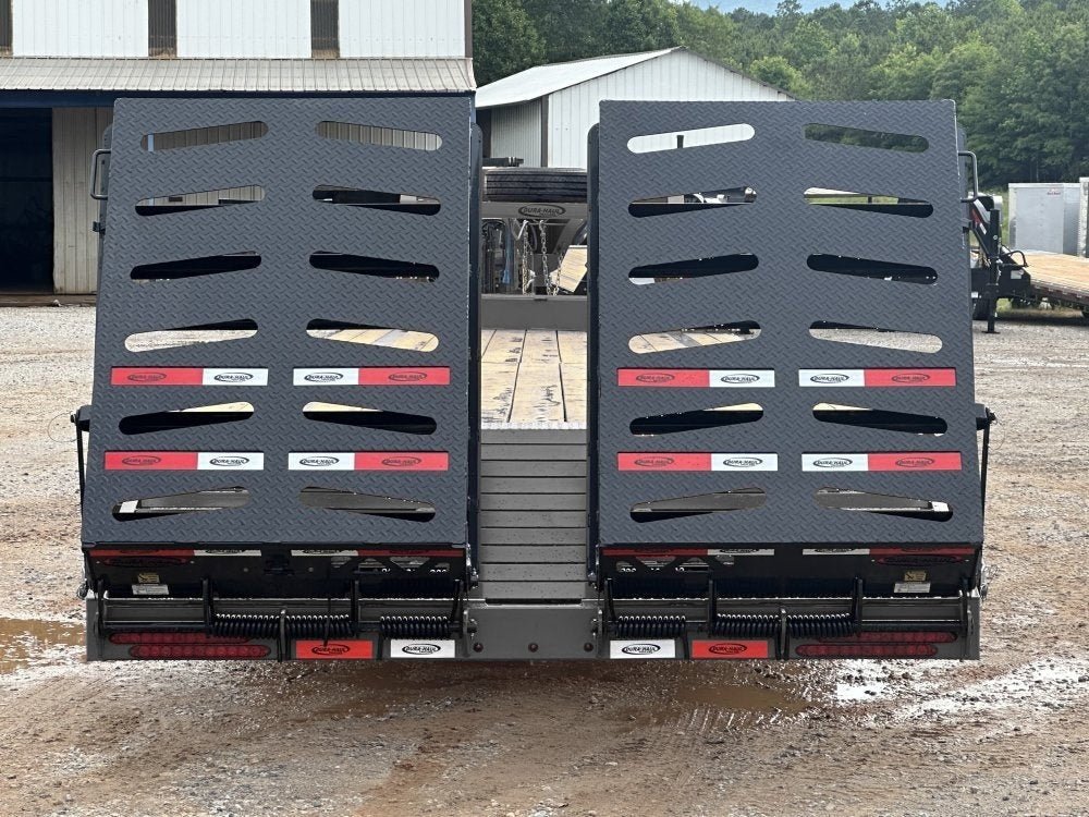 40' DKO Gooseneck Deckover 35' + 5' Mega Ramps (2) 8K Axles - Stryker Dealership Group