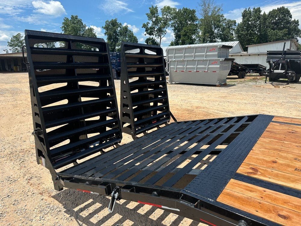 40' DKO Gooseneck Deckover 35' + 5' Mega Ramps (2) 8K Axles - Stryker Dealership Group