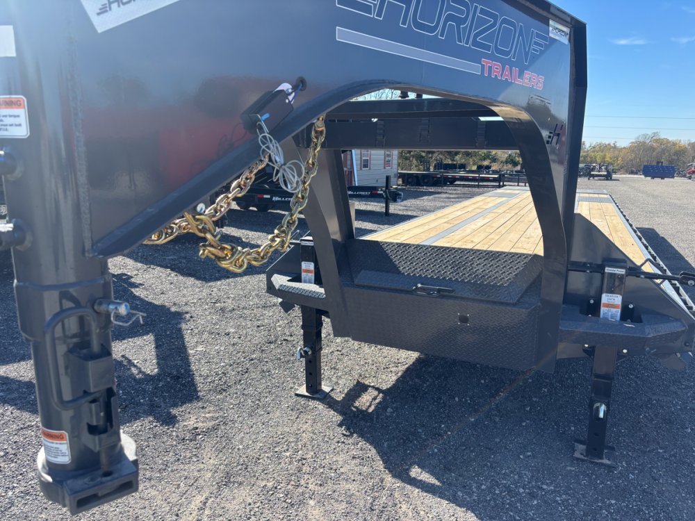 40' FHZ Gooseneck Deckover (2) 10K Axles Mega Ramps 12442 - Stryker Dealership Group