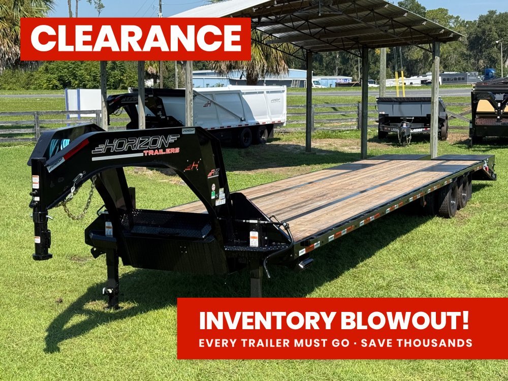 40' FHZ Gooseneck Deckover (2) 10K Axles Mega Ramps 13056 - Stryker Dealership Group