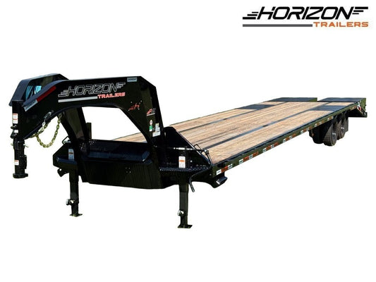 40' FHZ Gooseneck Deckover (2) 10K Axles Mega Ramps - Stryker Dealership Group