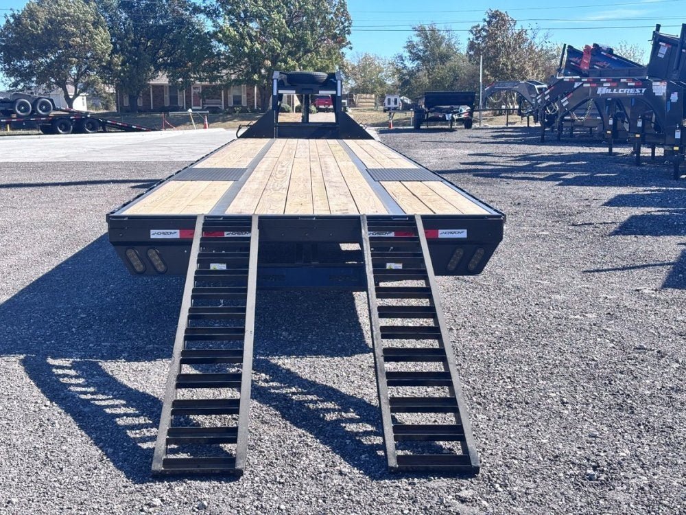 40' FHZ Gooseneck Deckover (2) 10K Axles Straight Deck 12350 - Stryker Dealership Group