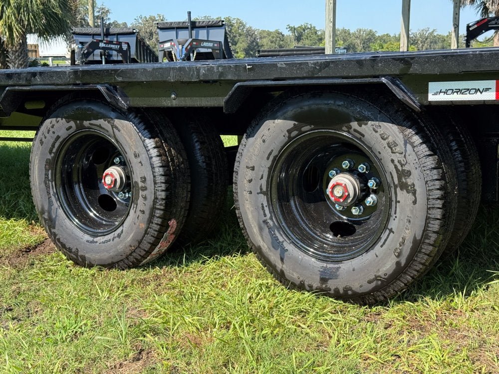40' FHZ Gooseneck Deckover (2) 12K Axles Mega Ramps 25.9 GVWR 13078 - Stryker Dealership Group