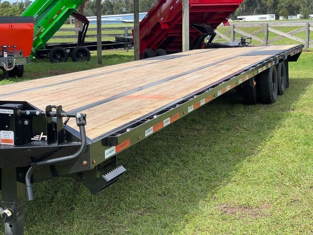 40' FHZ Gooseneck Deckover (2) 12K Axles Straight Deck 25.9 GVWR 13437 - Stryker Dealership Group