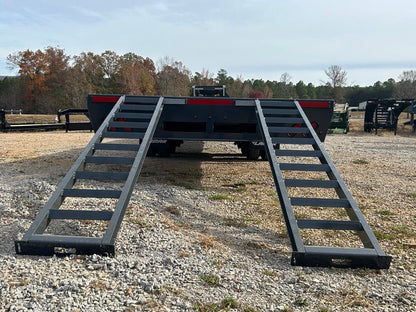 40' Flatbed Gooseneck 26k GVWR 12k Axles Straight Deck 125745 - Stryker Dealership Group