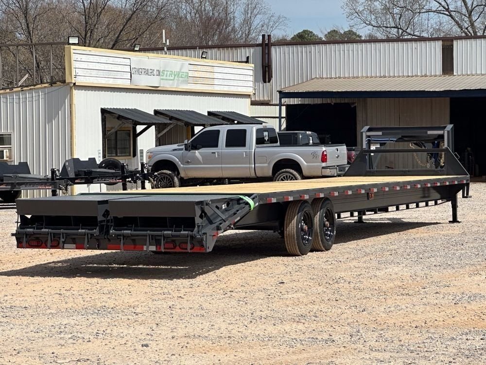 40' FS Gooseneck Mega Ramps 8k Axles 16 Ply Tires with Spare 140861 - Stryker Dealership Group