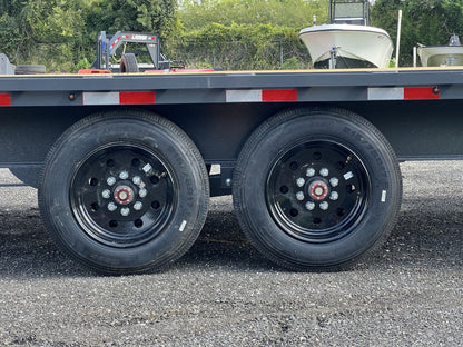 40' FS Gooseneck Straight Deck - 2 8k Axles - with Spare Tire FS40GN8KGRYSD - Stryker Dealership Group