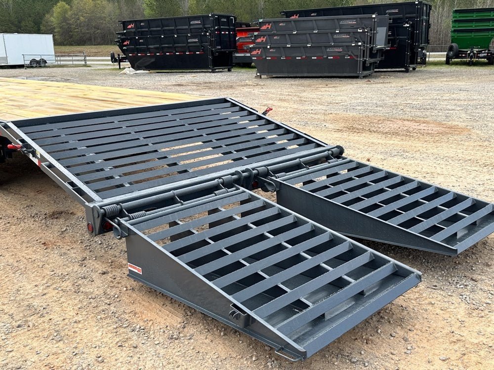 40' HD Gooseneck (2) 8k Axles Mega 16k GVWR 14ply Tires 001552 - Stryker Dealership Group