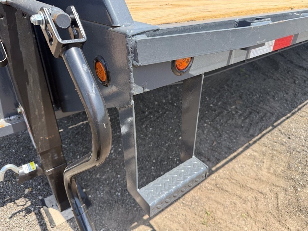40' HD Hotshot (2) 10k Axles Straight Deck, DERATED Non - CDL 18 Ply Super Singles 001509 - Stryker Dealership Group