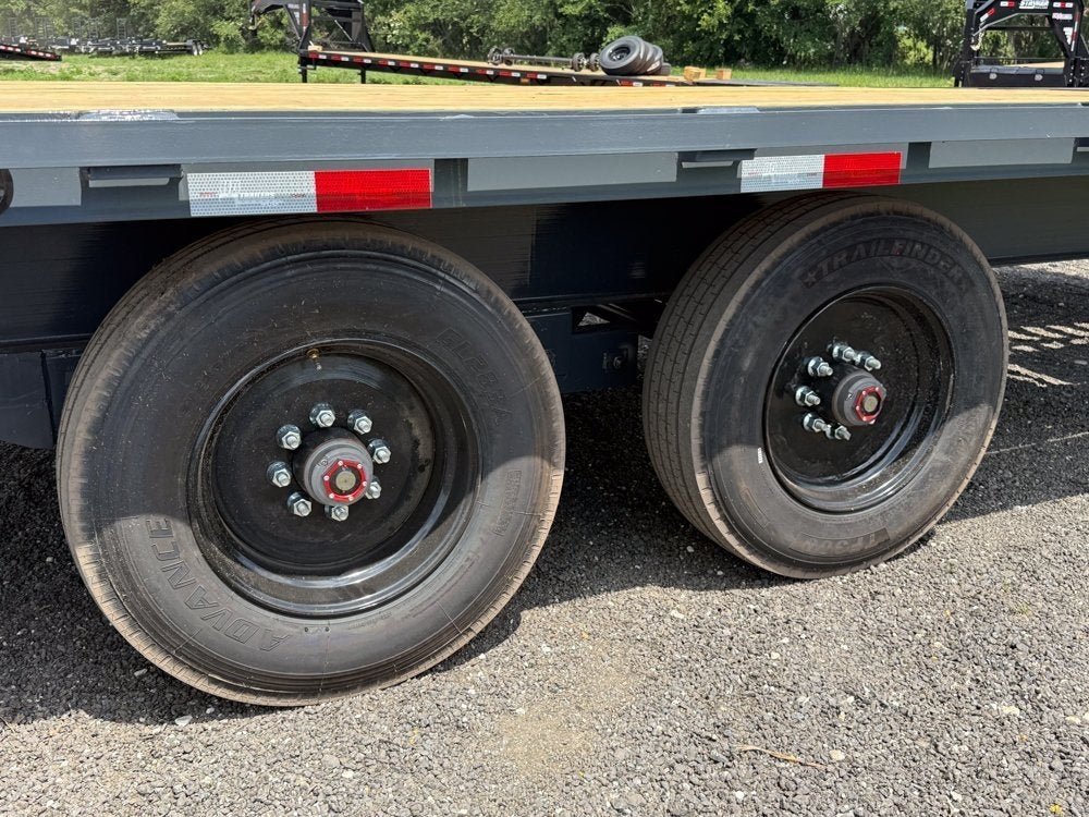 40' HD Hotshot (2) 10k Axles Straight Deck, DERATED Non - CDL 18 Ply Super Singles 001509 - Stryker Dealership Group